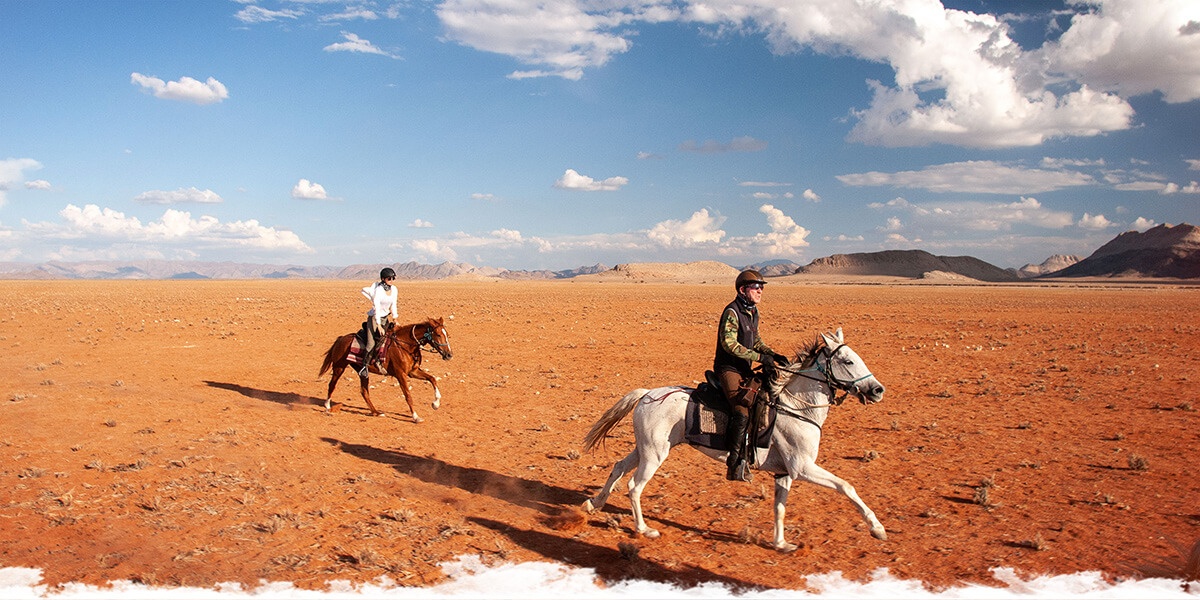 Un cavalier-voyageur nous raconte sa randonnée en Namibie