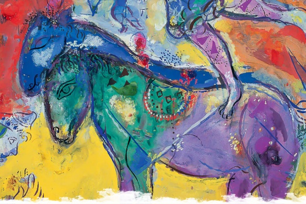 Le cheval au cœur de l'oeuvre de Chagall