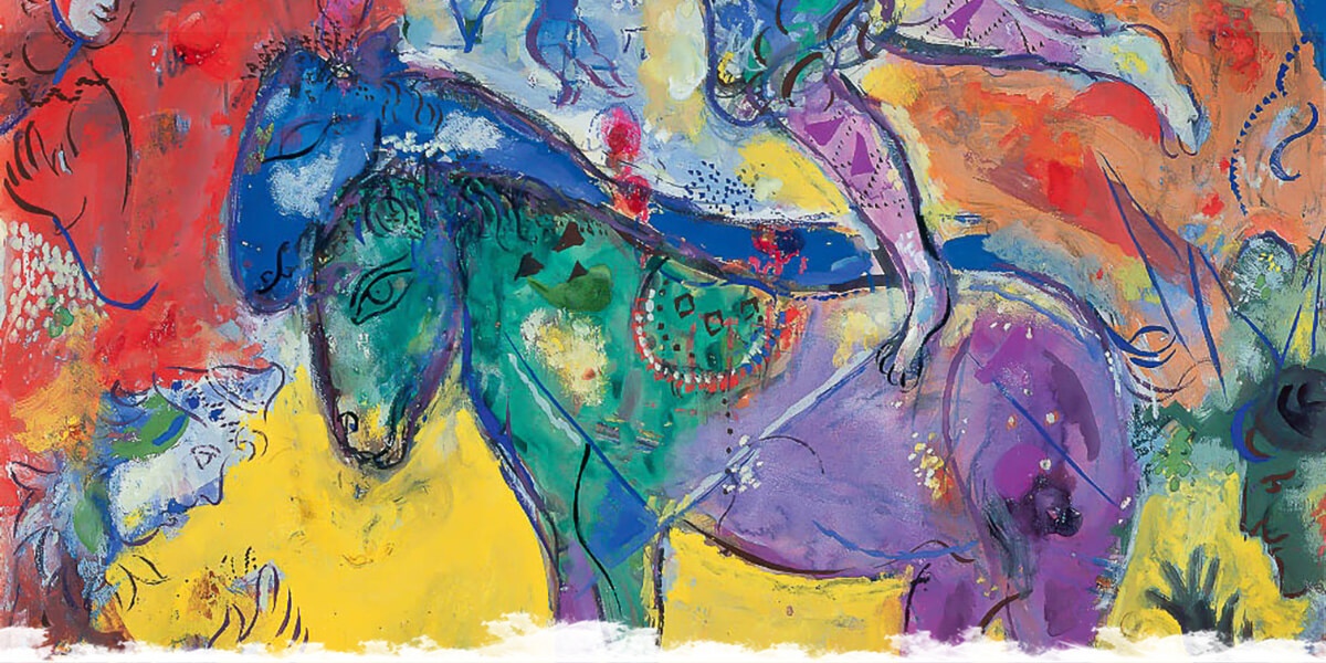 Le cheval au cœur de l'oeuvre de Chagall