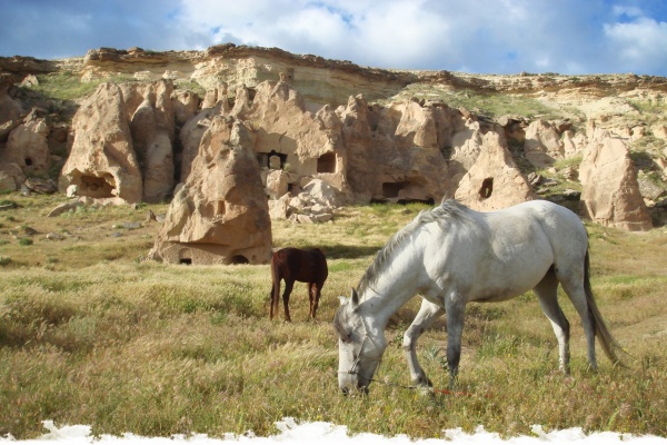 A cheval en Cappadoce, terre insolite turque