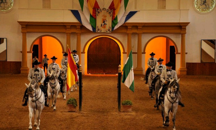Chevaux de l'Ecole Royale Andalouse d'Art Equestre @Blog Cheval d'Aventure
