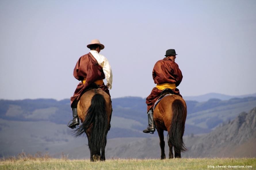 Cavaliers en Mongolie @Blog Cheval d'Aventure