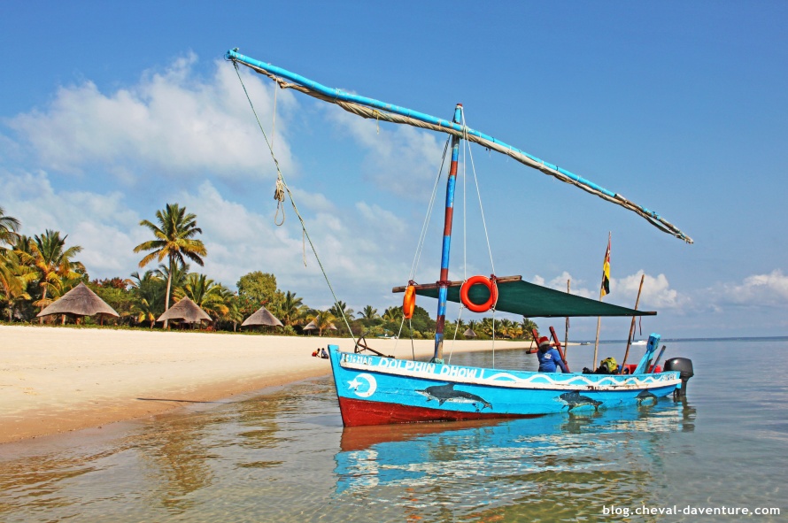 Bateau de pêche au Mozambique @Blog Cheval d'Aventure