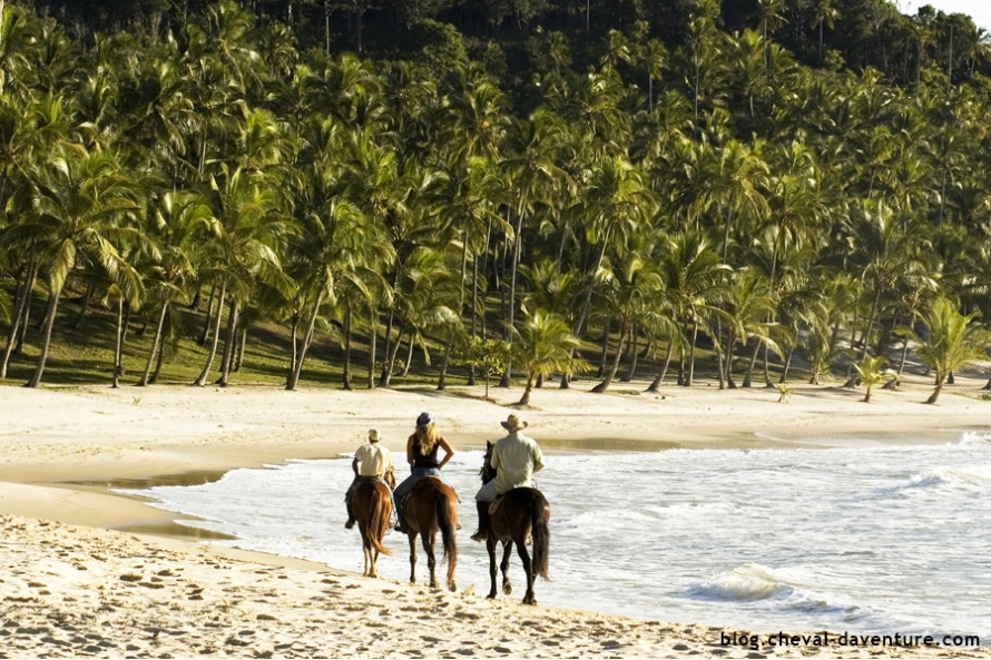 Randonnée à cheval sur les plages brésiliennes @Blog Cheval d'Aventure