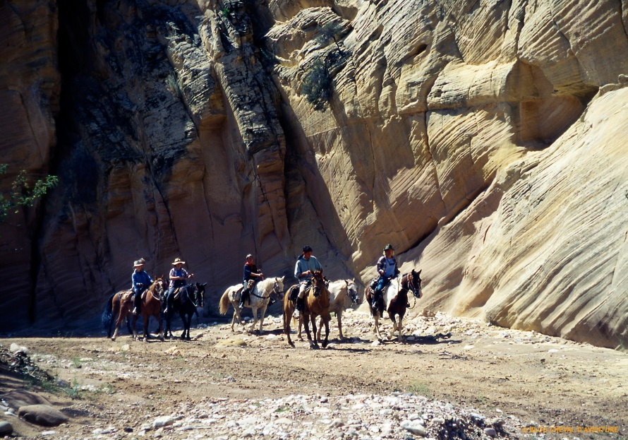 Enfilade de canyons @Blog Cheval d'Aventure