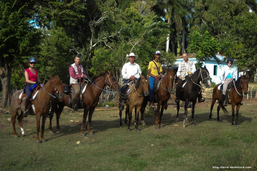 Cavaliers à Cuba @Blog Cheval d'Aventure