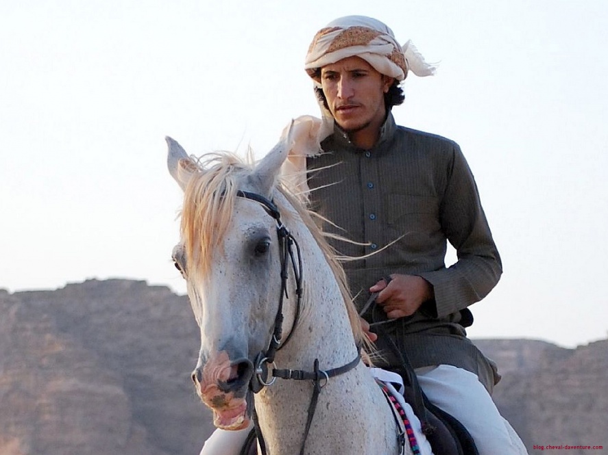 Notre guide à cheval en Jordanie @Blog Cheval d'Aventure