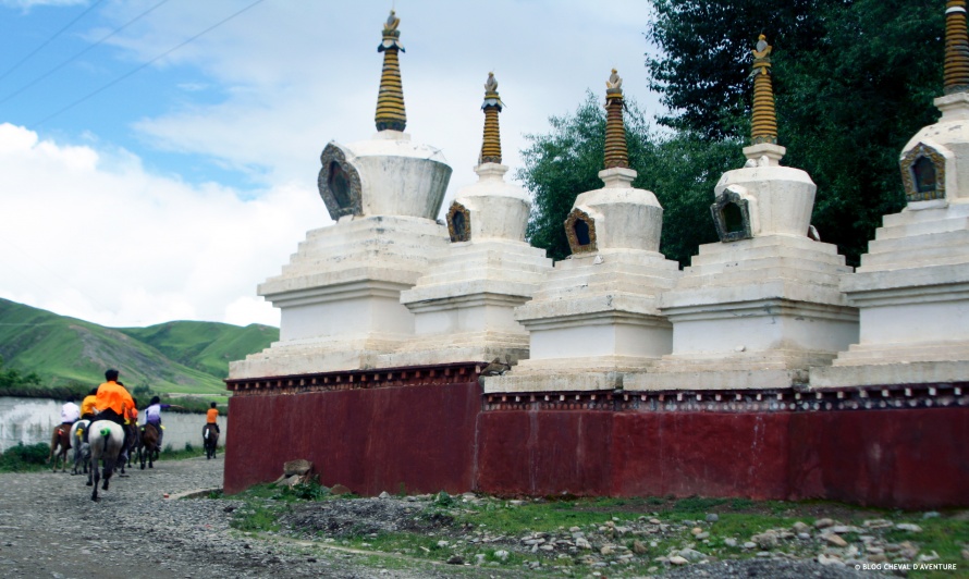 Paysage du Tibet @Blog Cheval d'Aventure