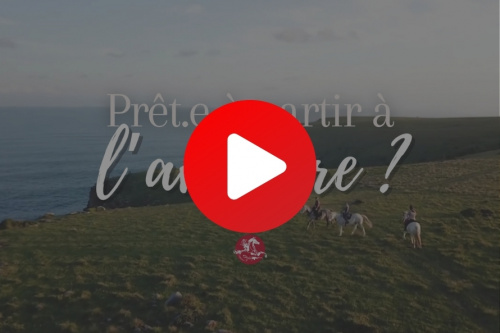 Voir la vidéo de présentation du partenariat Cheval d'Aventure X National Hunter FFE - Flex-on